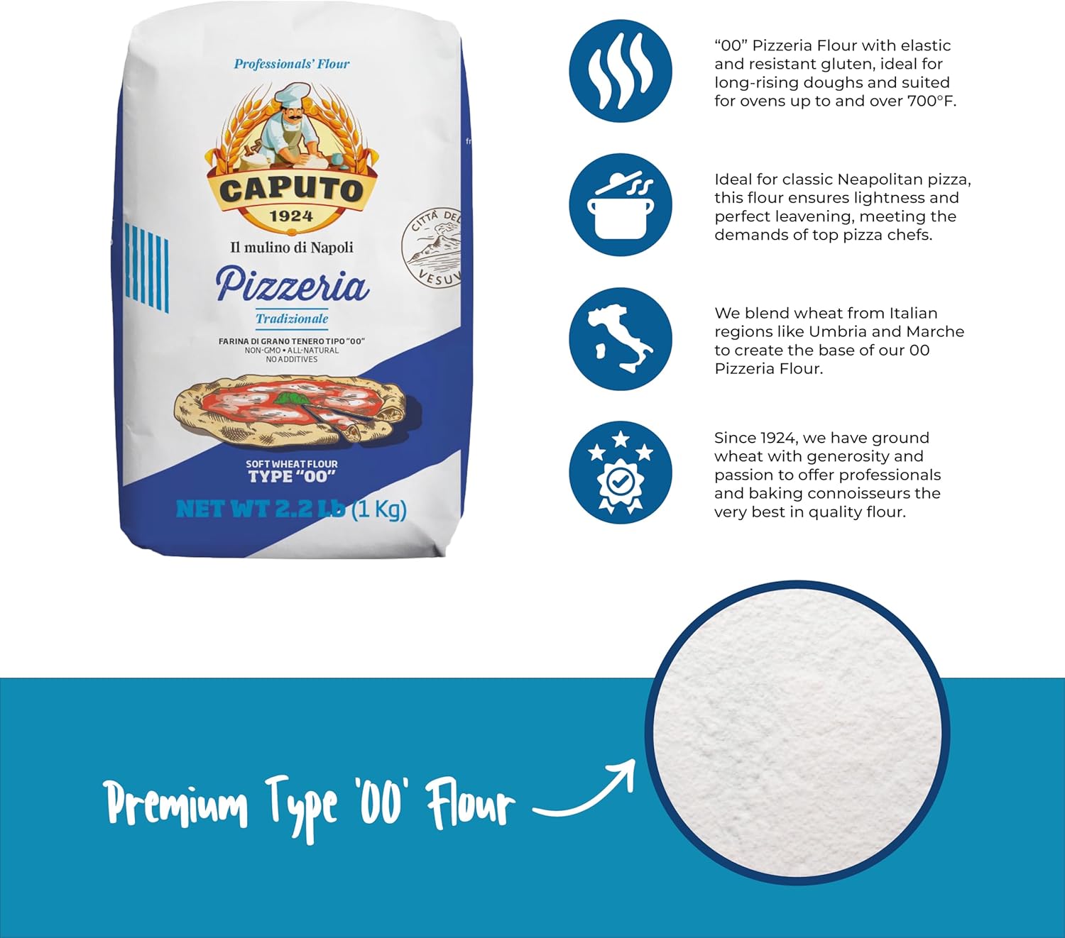Antimo Caputo Pizzeria Flour – 1kg