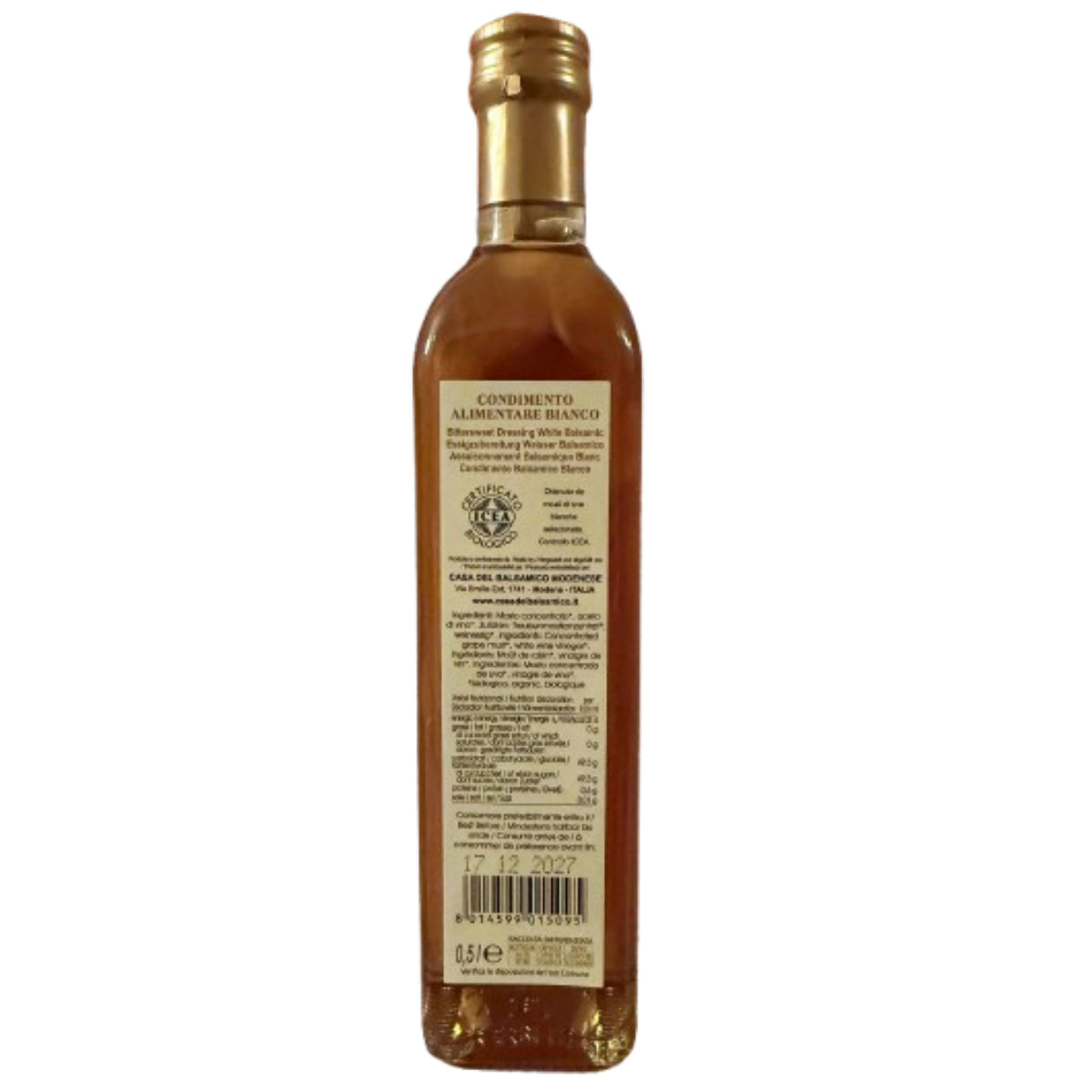 Casa Del Balsamico Balsamico Bianco Bio 500ml