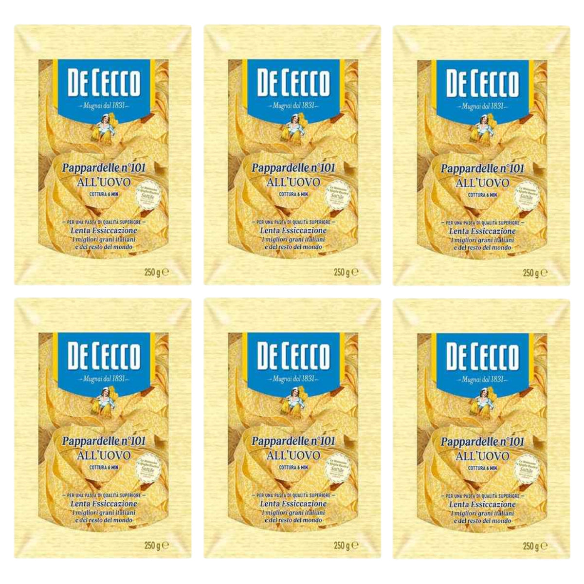 De Cecco Pappardelle N°101 – 250g
