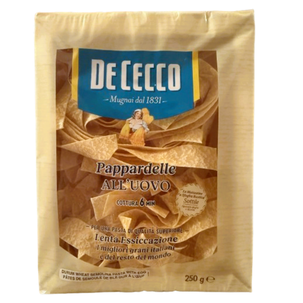 De Cecco Pappardelle N°101 – 250g
