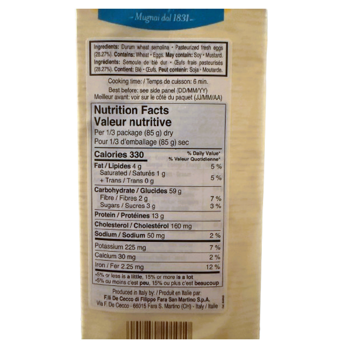 De Cecco Pappardelle N°101 – 250g