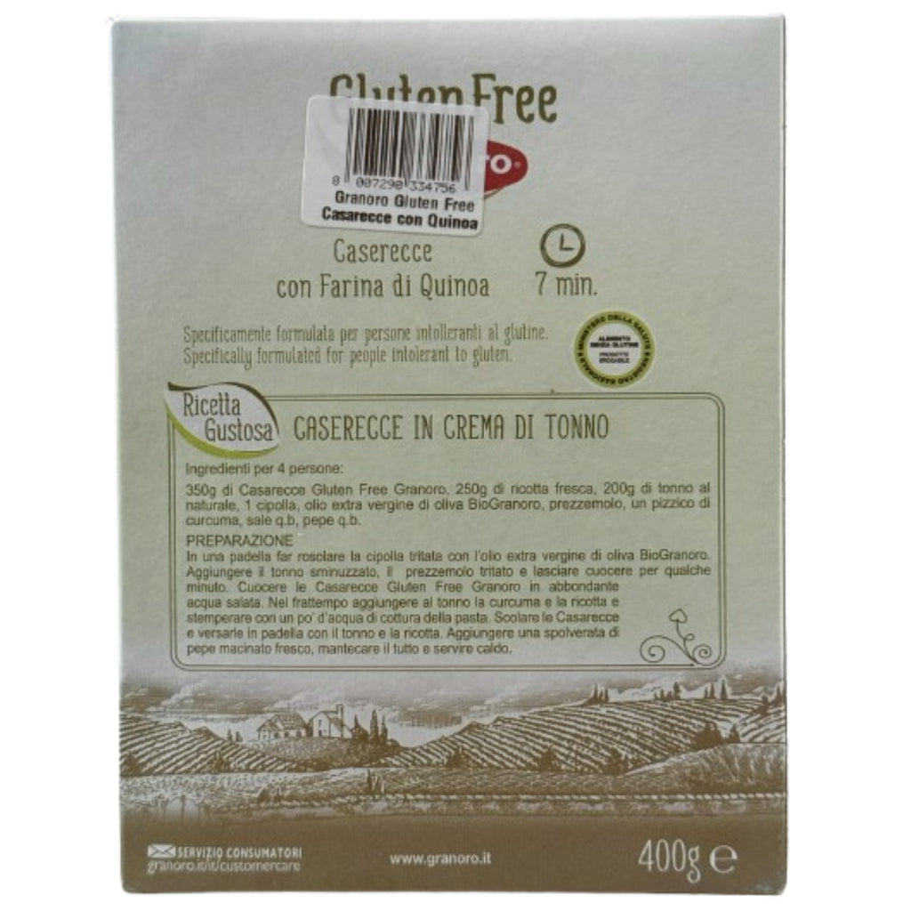 Granoro Gluten Free Caserecce – 400g