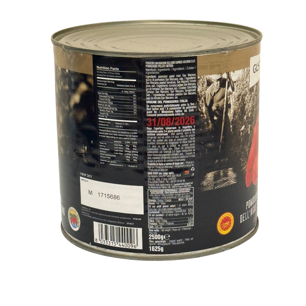 Gustarosso San Marzano Tomatoes – 2.5kg