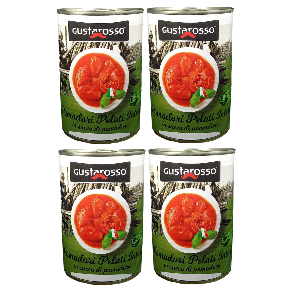 Gustarosso Organic Peeled Tomatoes – 400g