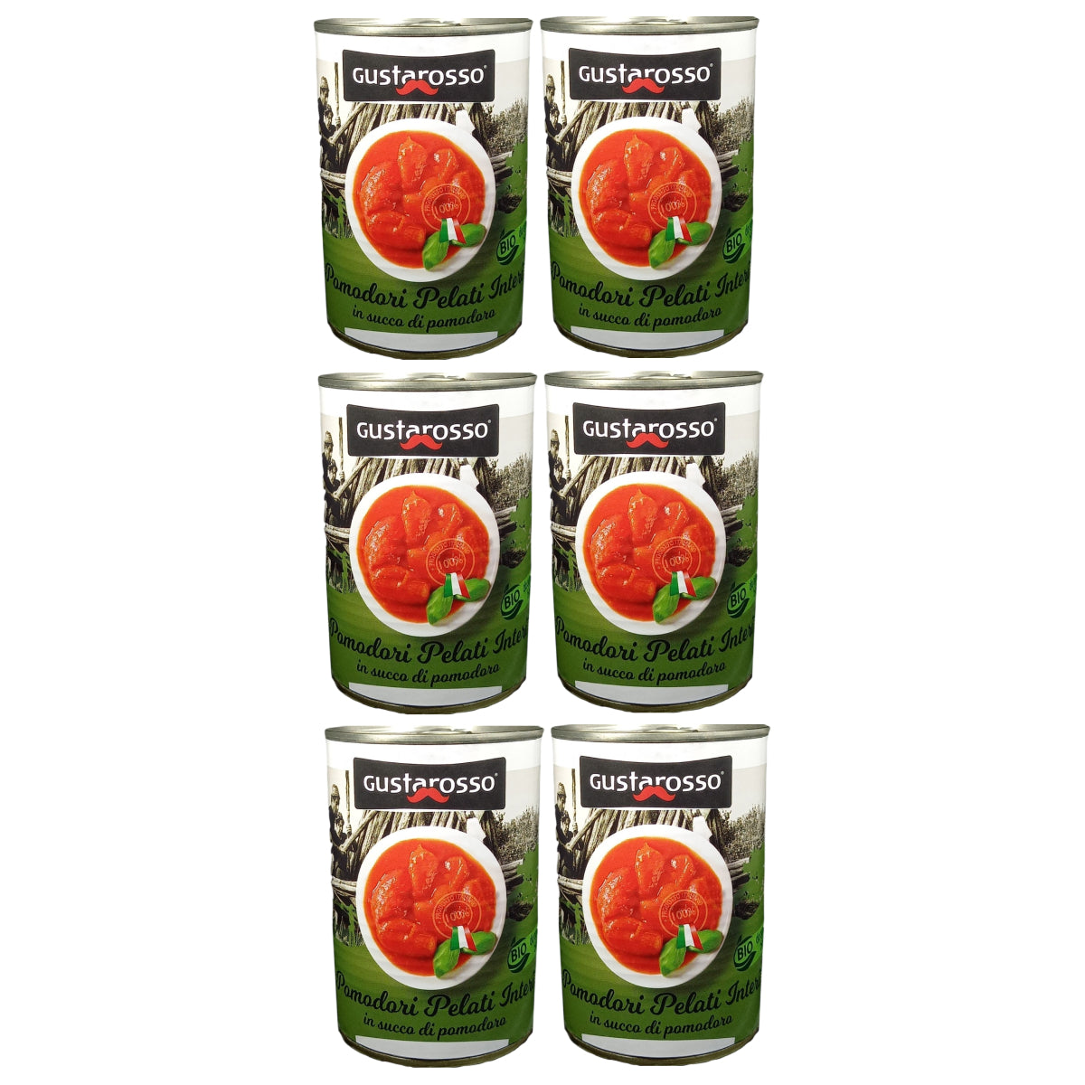 Gustarosso Organic Peeled Tomatoes – 400g