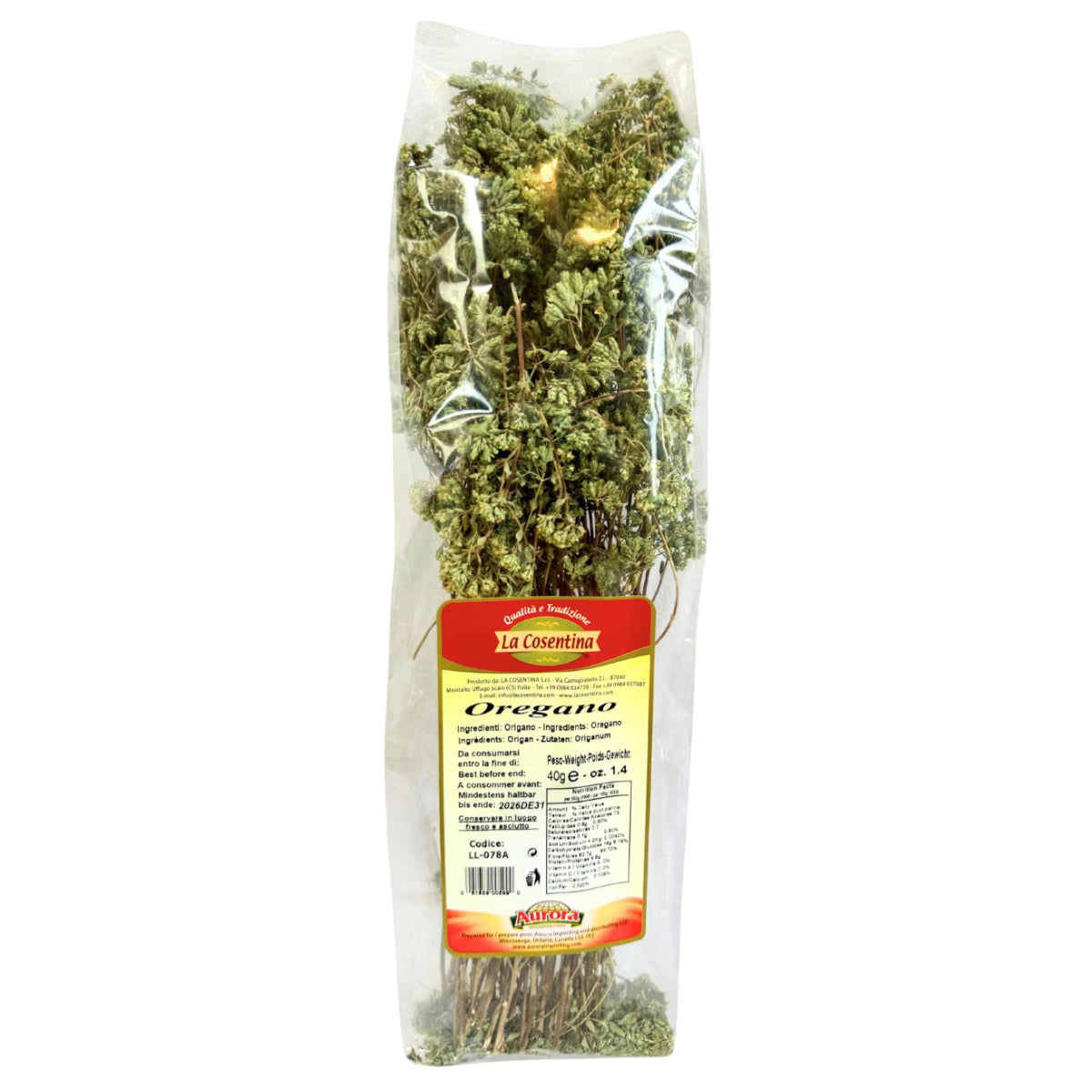 La Cosentina Oregano 40g