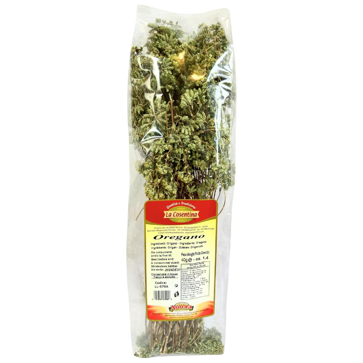 La Cosentina Oregano 40g