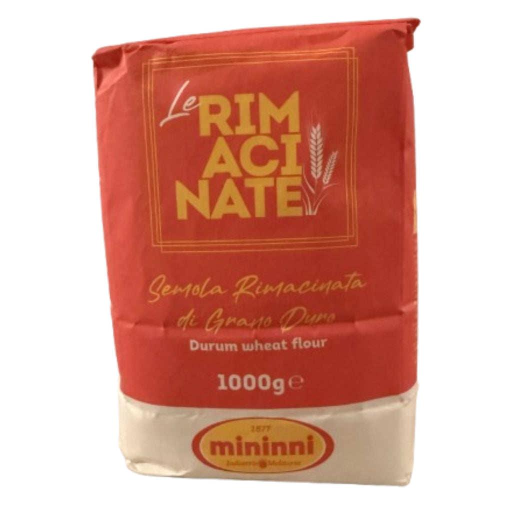 Mininni Semola Rimacinata Flour - 1kg