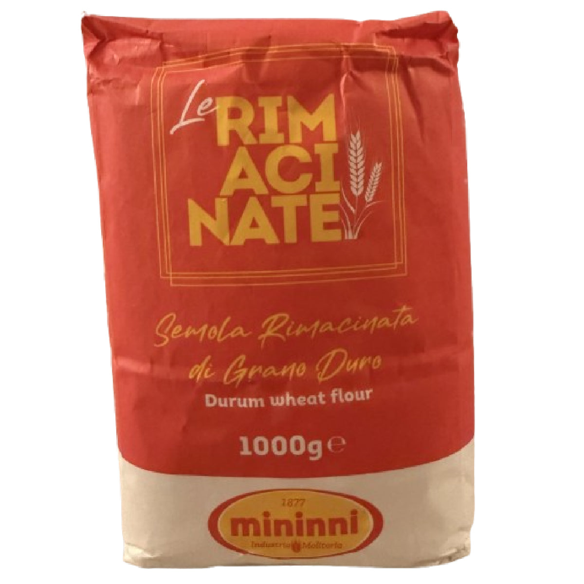 Mininni Semola Rimacinata Flour - 1kg