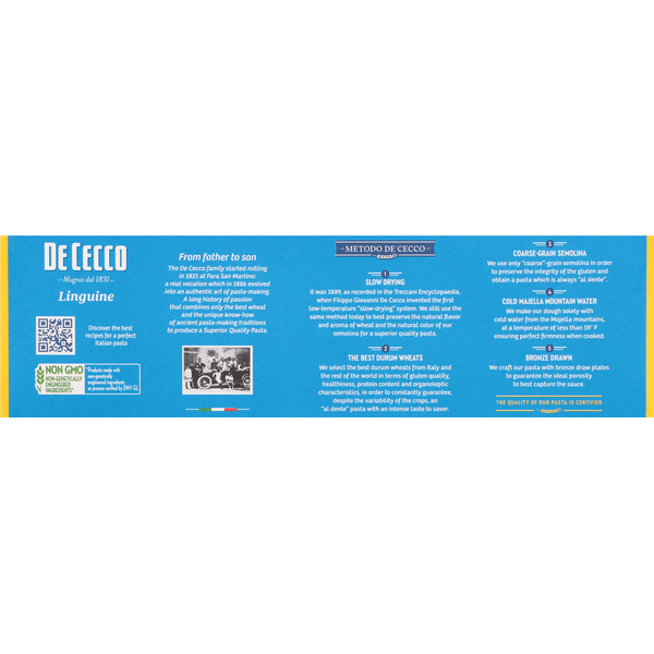 De Cecco Linguine N°7 – 454g