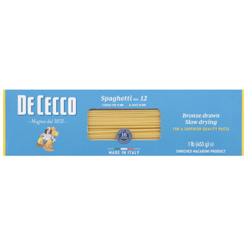 De Cecco Spaghetti N°12 – 454g